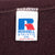 VINTAGE RUSSELL ATHLETIC  BLANK BURGUNDY SWEATSHIRT 1990S SIZE 2XL