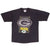 Vintage Nfl Green Bay Packers 1993 Black Tee Shirt Size Large Made In USA With Single Stitch Sleeves