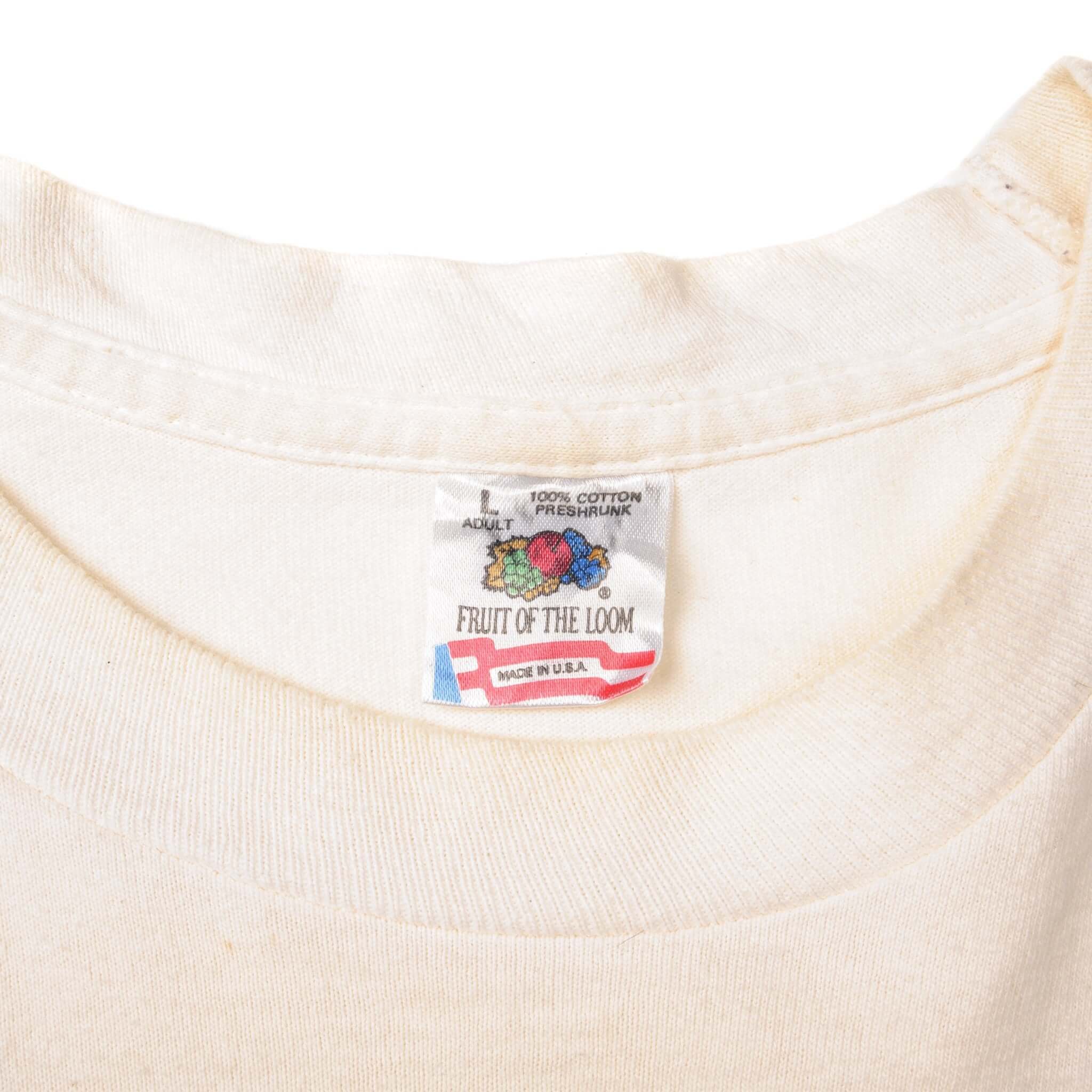 VINTAGE NBA ROCKETS SPURS PLAYOFFS TEE SHIRT 1995 MEDIUM MADE USA