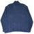 Back of blue Polo Ralph Lauren quarter-zip sweater