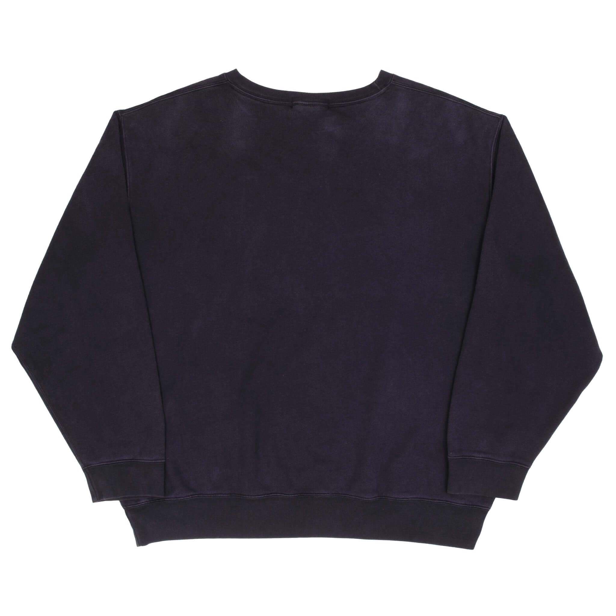 Vintage Ralph Lauren Navy Blue 1990S Classic Crewneck Sweatshirt Size 2XL Made In USA