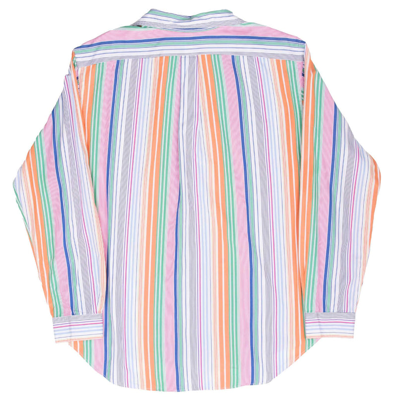 VINTAGE RALPH LAUREN STRIPED SHIRT 1990S XL