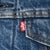 VINTAGE LEVIS INDIGO BLUE 4 POCKETS BLANKET LINED JACKET SIZE 40L 1980S MADE USA