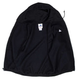 Vintage Adidas Black Hooded Track Jacket 1990S Size Small Made In USA