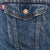 VINTAGE LEVIS INDIGO BLUE 4 POCKETS BLANKET LINED JACKET SIZE 40L 1980S MADE USA