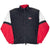 Vintage Champion Black & Red Windbreaker Jacket 1990S Size XL
