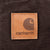 VINTAGE CARHARTT DARK BROWN SANDSTONE RIDGE COAT SHERPA JACKET C61DKB 2XL