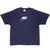 Vintage Nike Spellout Blue Tee Shirt 2000S Size XL