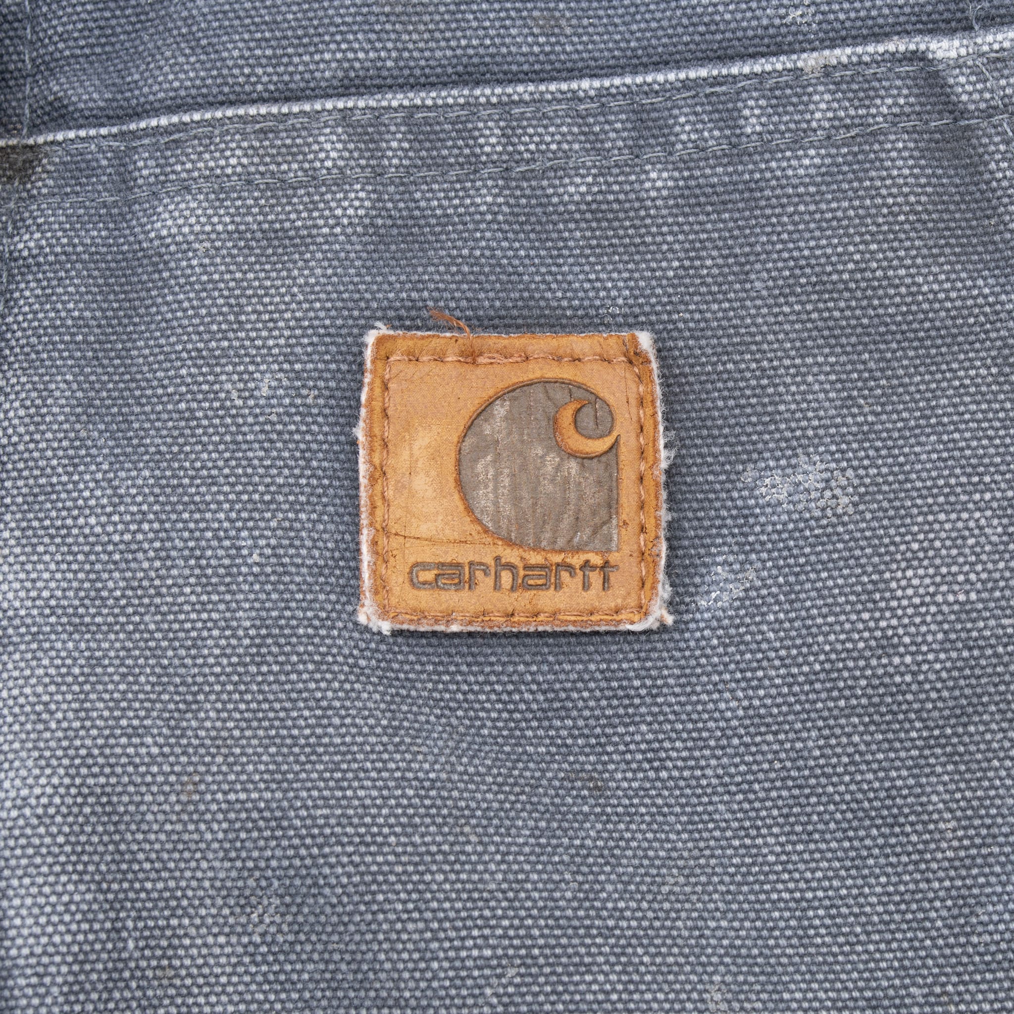 VINTAGE CARHARTT GREY J130 STM ACTIVE JACKET WITH HOOD 2008 XL