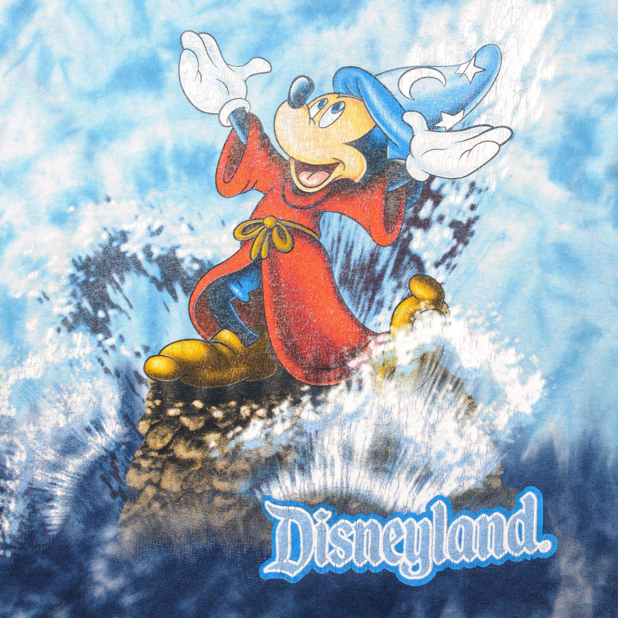 VINTAGE TIE-DYE DISNEYLAND TEE SHIRT SIZE SMALL