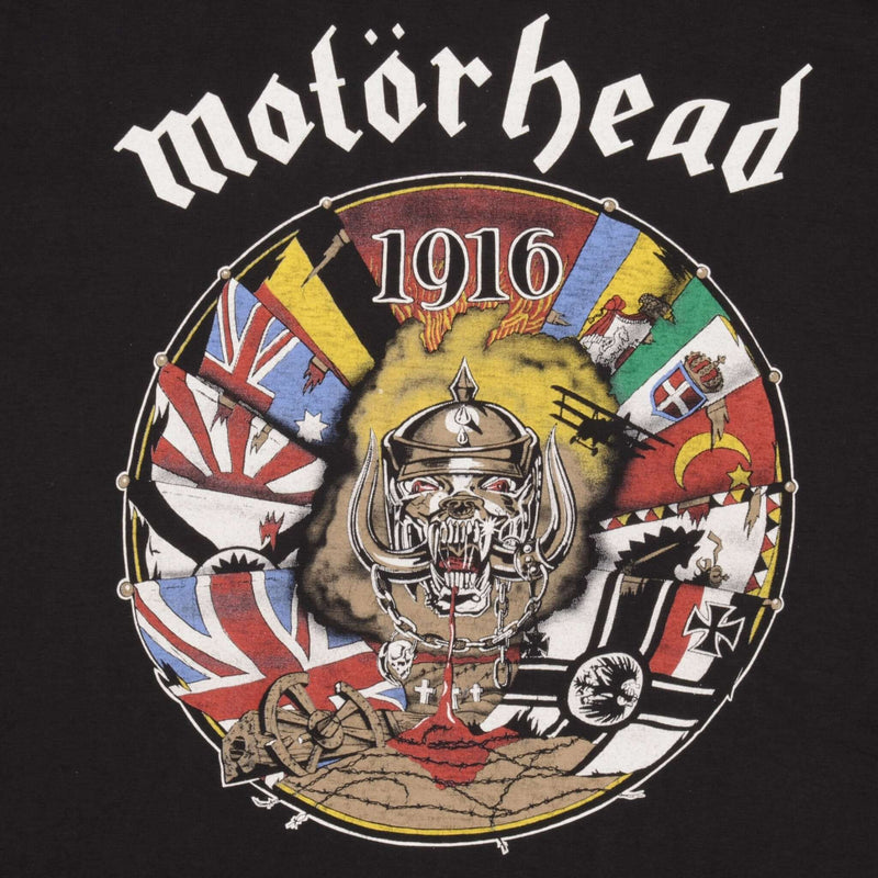 Vintage Motörhead Xmas Metal Meeting 1991 Tee Shirt Size 2XL