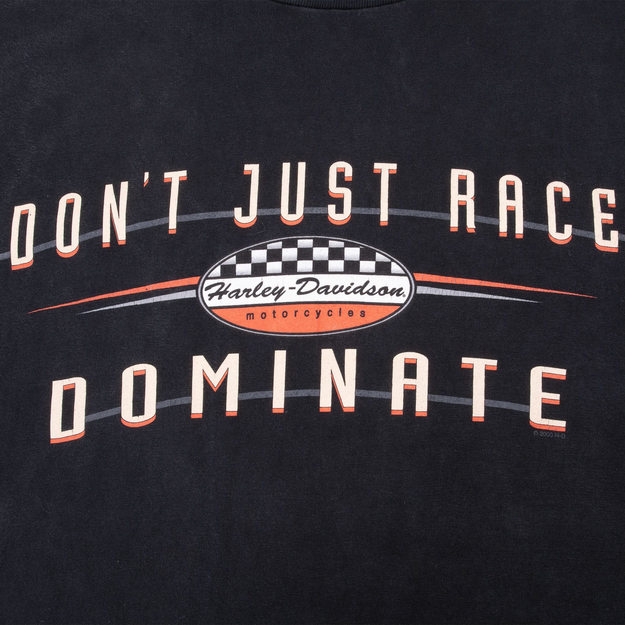 Vintage Harley Davidson Ogden Utah 2000 Tee Shirt Size Large Made In Usa