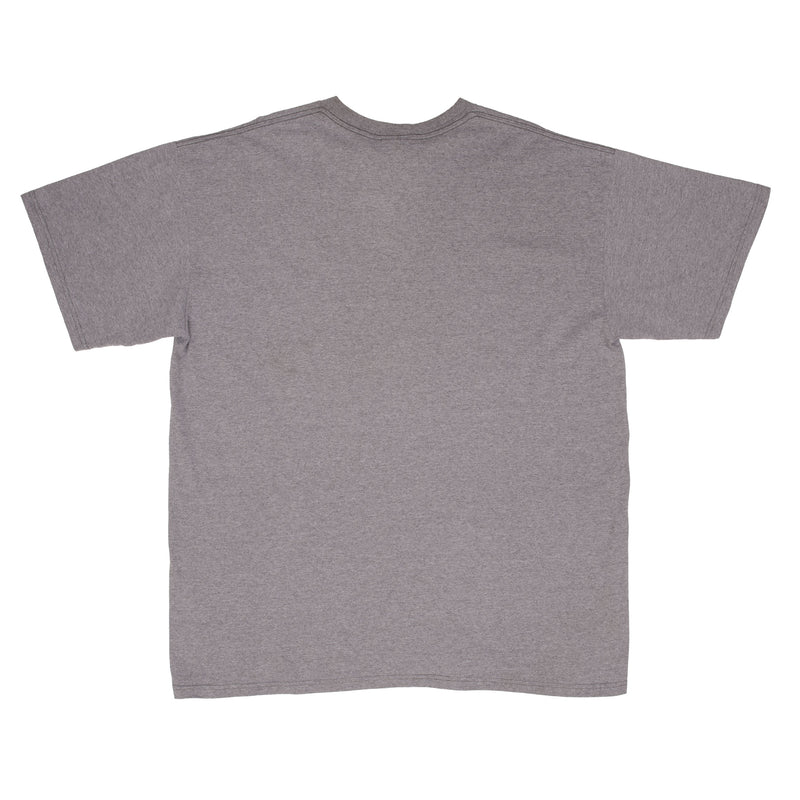 Vintage Usc Trojans Football Nike Center Swoosh Gray Tee Shirt 2000S Size XL