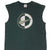 Vintage Nike Big Swoosh Green Tank Top Tee Shirt 1990S Size Large Made In USA