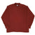 Vintage Nike Long Sleeve Turtle Neck Red Burgundy Heavy Weight Tee Shirt 2000S Size XL