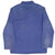 Vintage French Work Wear Jacket Bleu De Travail 1960s Size Large Twill Heringbone