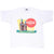 Vintage Coca Cola Company White Tee Shirt 1980S Size Large Made In USA With Single Stitch Sleeves