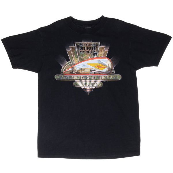 Vintage Harley Davidson Lincoln Nebraska Tee Shirt 1998 Size Large Made In Usa