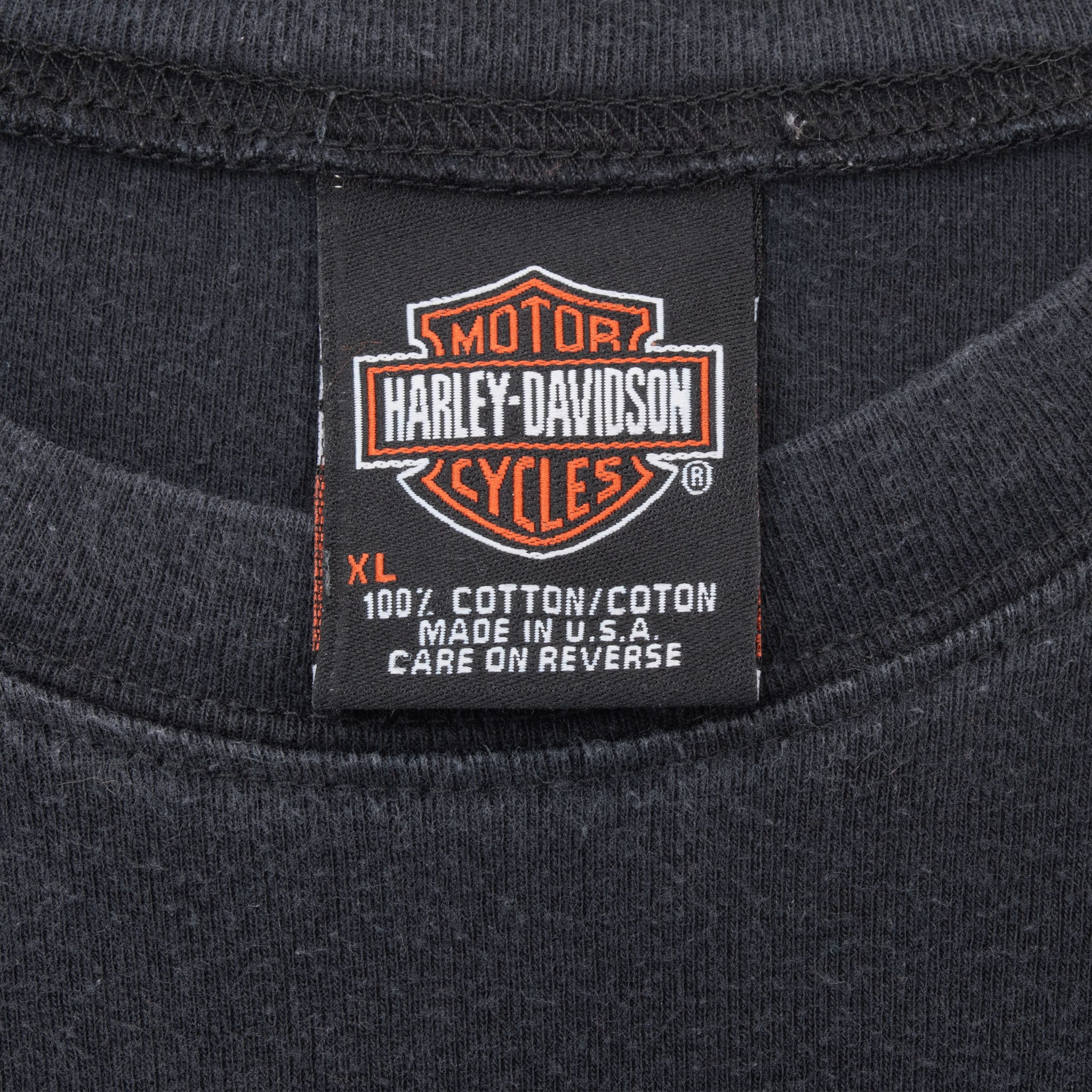 Vintage Harley Davidson Snake Twin Falls Idaho Tank Top Tee Shirt 2000 Size XL Made In Usa
