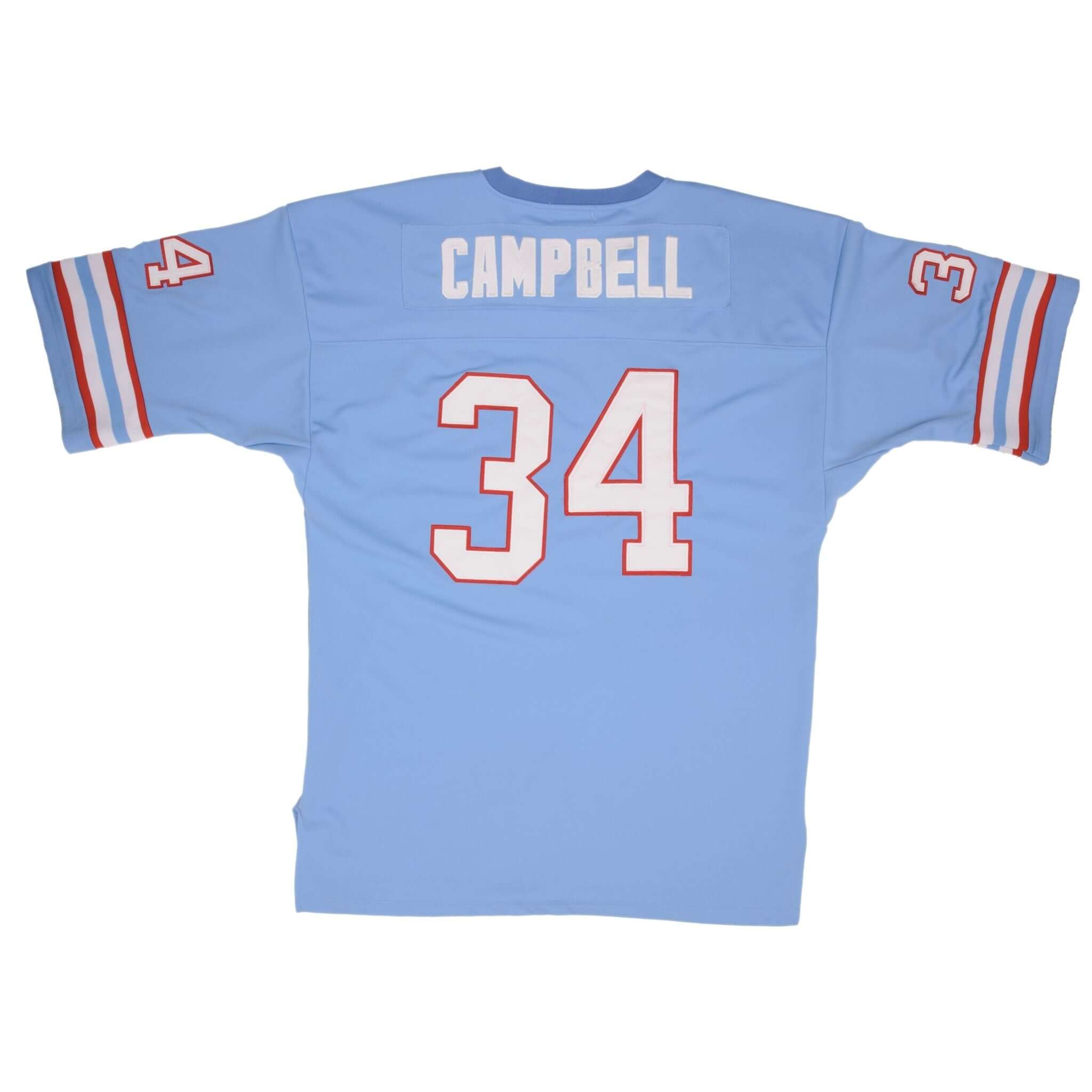 Mitchell Ness Vintage NFL Houston Oilers Campbell 8 Throwback Jersey