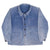 Vintage French Work Wear Jacket Bleu De Travail 1960s Size Large With A Beautiful Light Wash