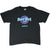 Full front view of black Hard Rock Cafe Maui short-sleeve T-shirt
