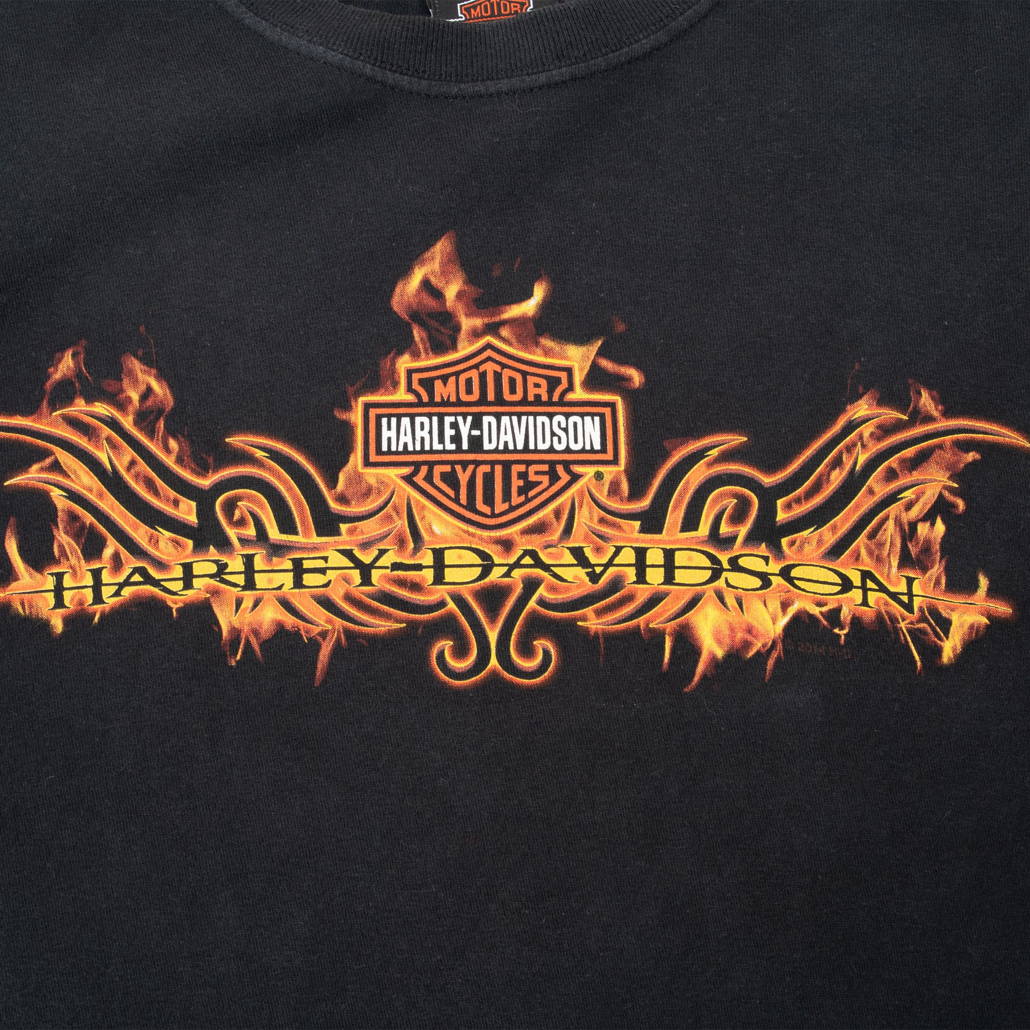 Vintage Harley Davidson Lindon Utah 2014 Long Sleeve Tee Shirt Size Medium