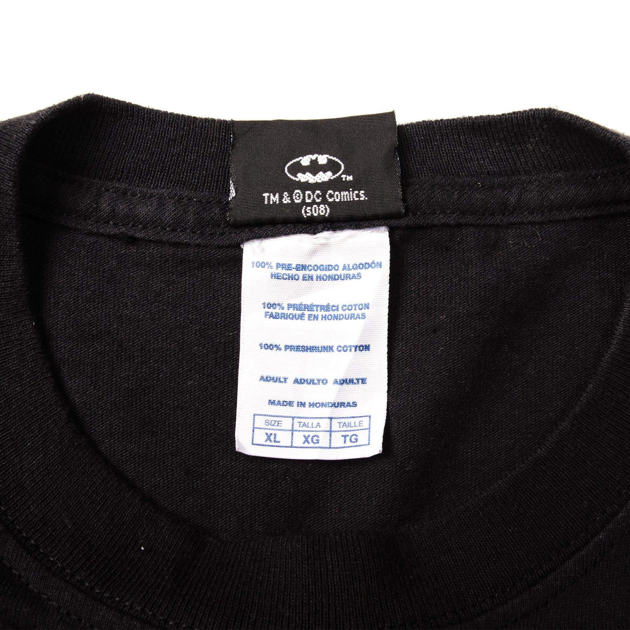 VINTAGE BATMAN MOVIE THE DARK KNIGHT THE JOKER TEE SHIRT SIZE XL