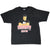 Full front view of black ECW Tommy Dreamer T-shirt with portrait and red and white lettering