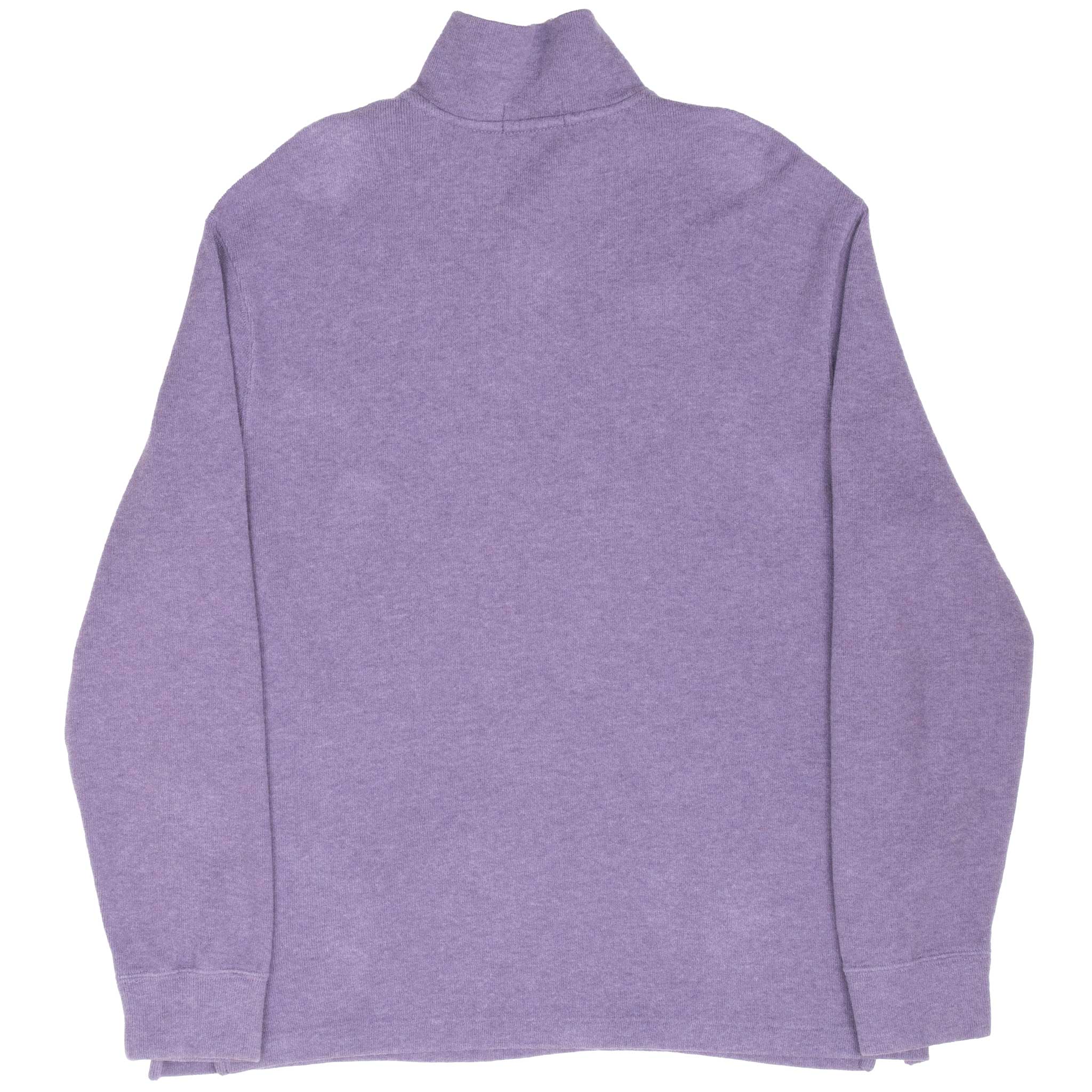 Vintage Polo Ralph Lauren Mauve Quarter Zip Sweater Size Large