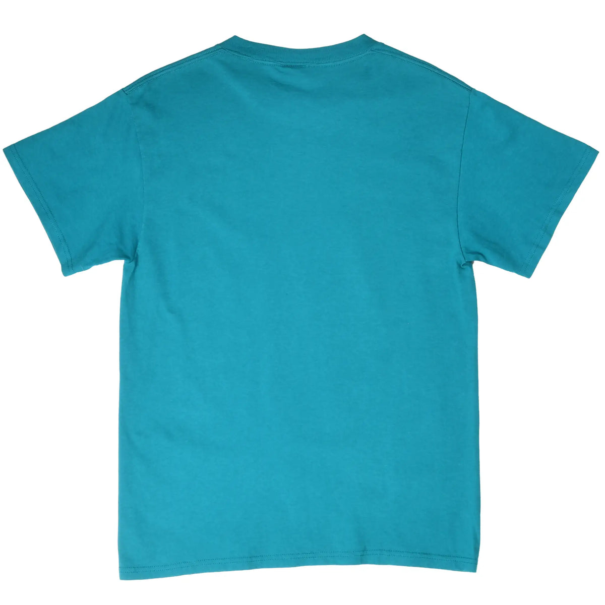 Plain back of teal Seattle Mariners short-sleeve T-shirt