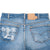 Vintage Levis 501 Indigo Jeans 1980S Size 38X27 Made In Usa With A Medium Wash With Light Whiskers

Size on Tag is 40X30 Actual Size Is 38X27

Back button #653