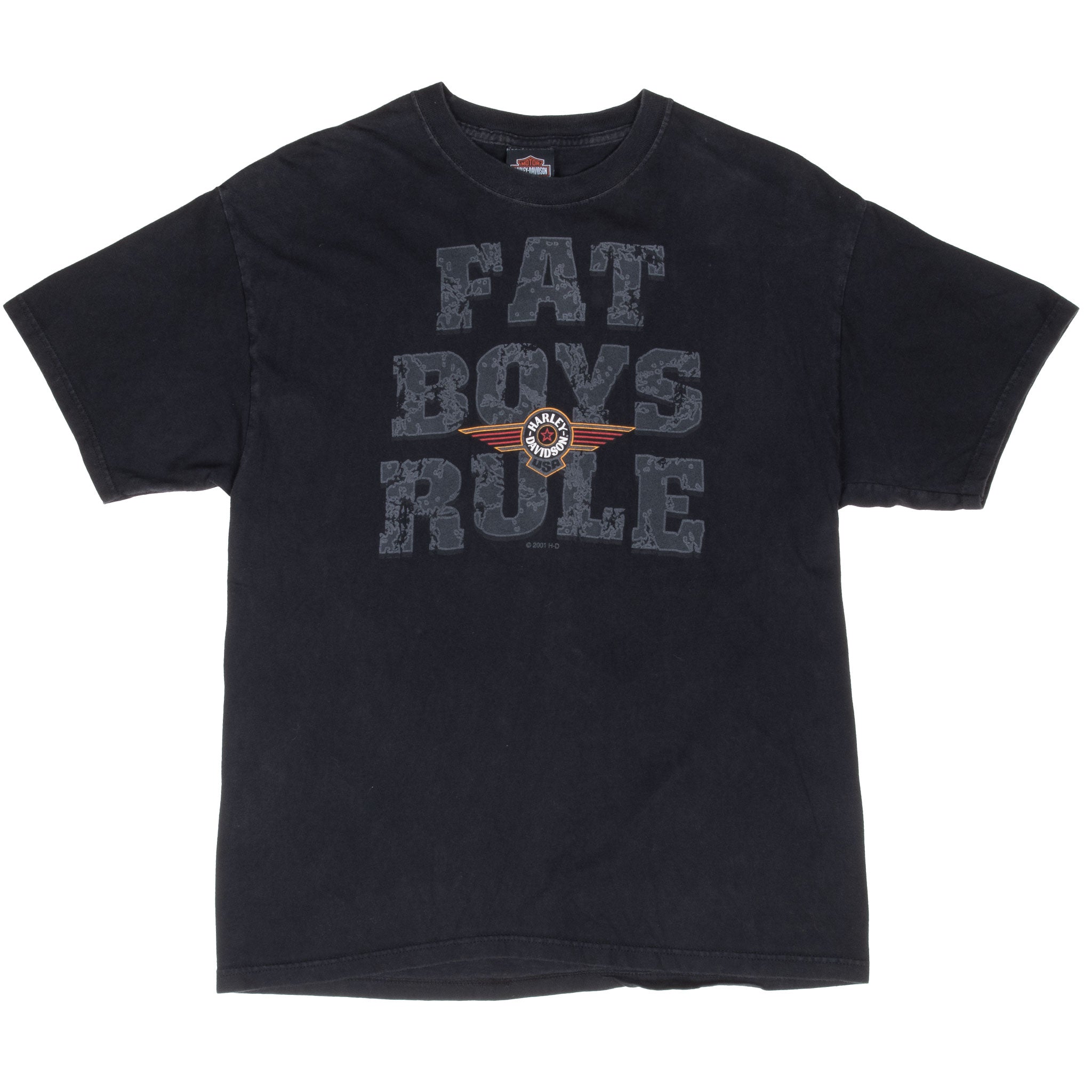 Vintage Harley Davidson Joplin Missouri Tee Shirt 2001 Size Large Made In Usa