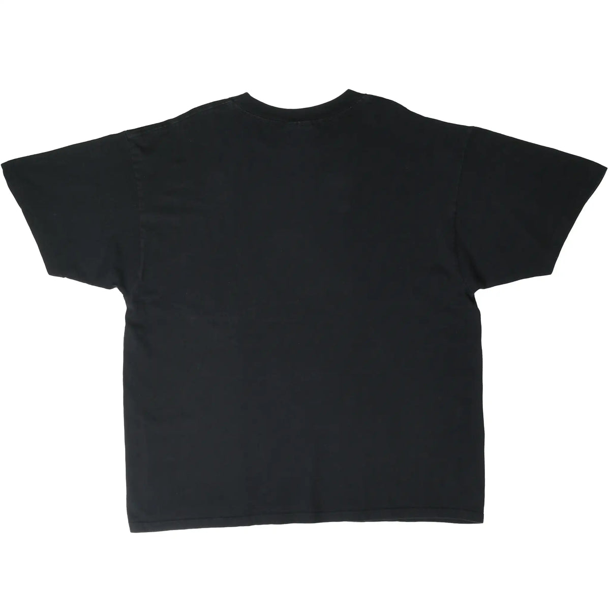 Back of plain black Hard Rock Cafe Maui short-sleeve T-shirt