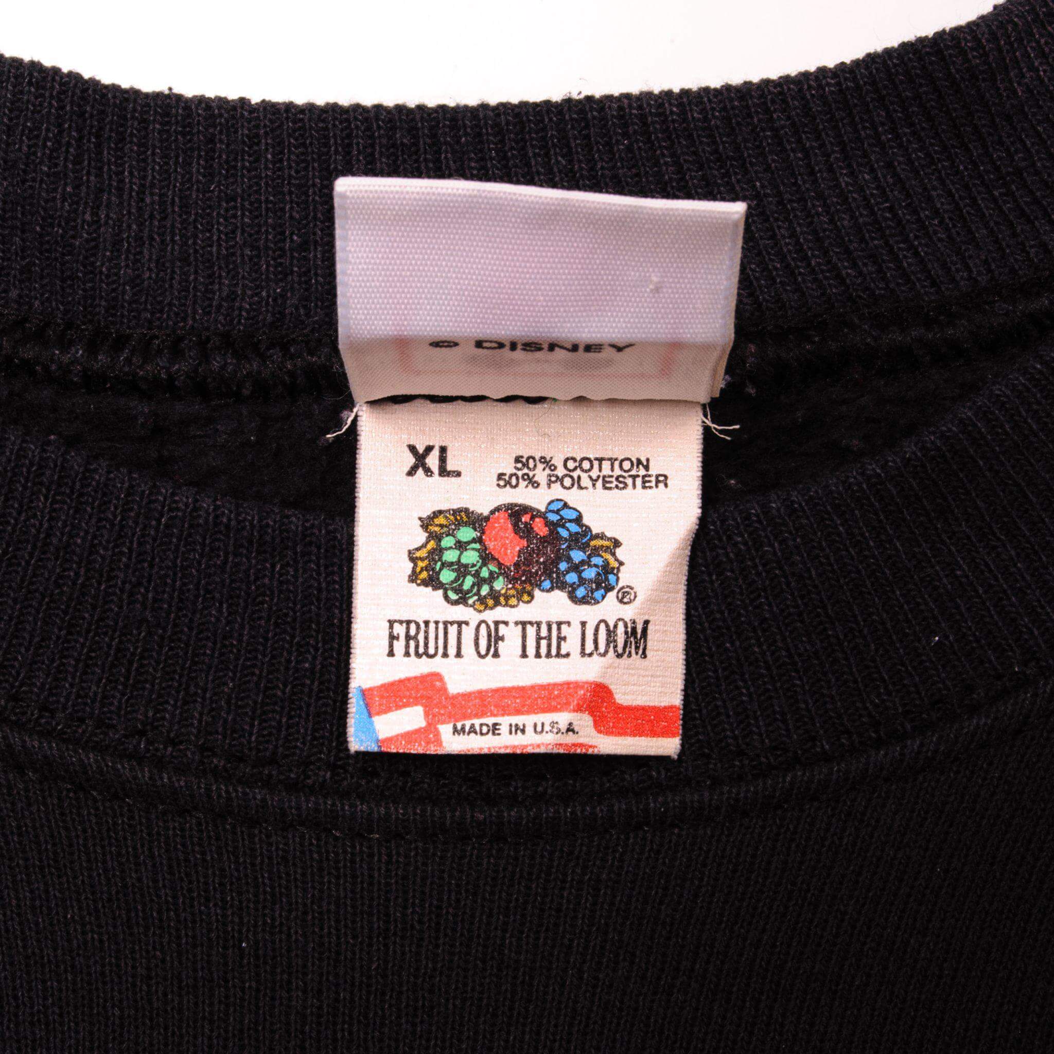 Vintage Label Tag Fruit and the Loom 90's 1990