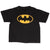 Vintage Dc Comics Batman Emblem Distressed Tee Shirt 1986 Size XL Made In USA With Single Stitch Sleeves.