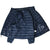 Open Polo Ralph Lauren puffer jacket showing navy quilted interior and inner pockets