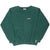 Vintage Adidas Classic Green Crewneck Sweatshirt 1990S Size Medium Made In Usa