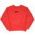 Vintage Nike Spellout Swoosh Red Sweatshirt 1990S Size XL
