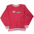 Vintage Champion Reverse Weave Red Embroidered Sweatshirt 1990S Size XL Made In USA