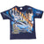 Vintage Nascar Jimmie Johnson Champion 2006 All Over Print Tee Shirt Size Large