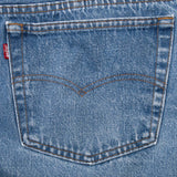Beautiful Indigo Levis 501 Jeans 1980s Made in USA with Medium Wash

Size on tag 52X30 actual size 48X27

Back Button #524