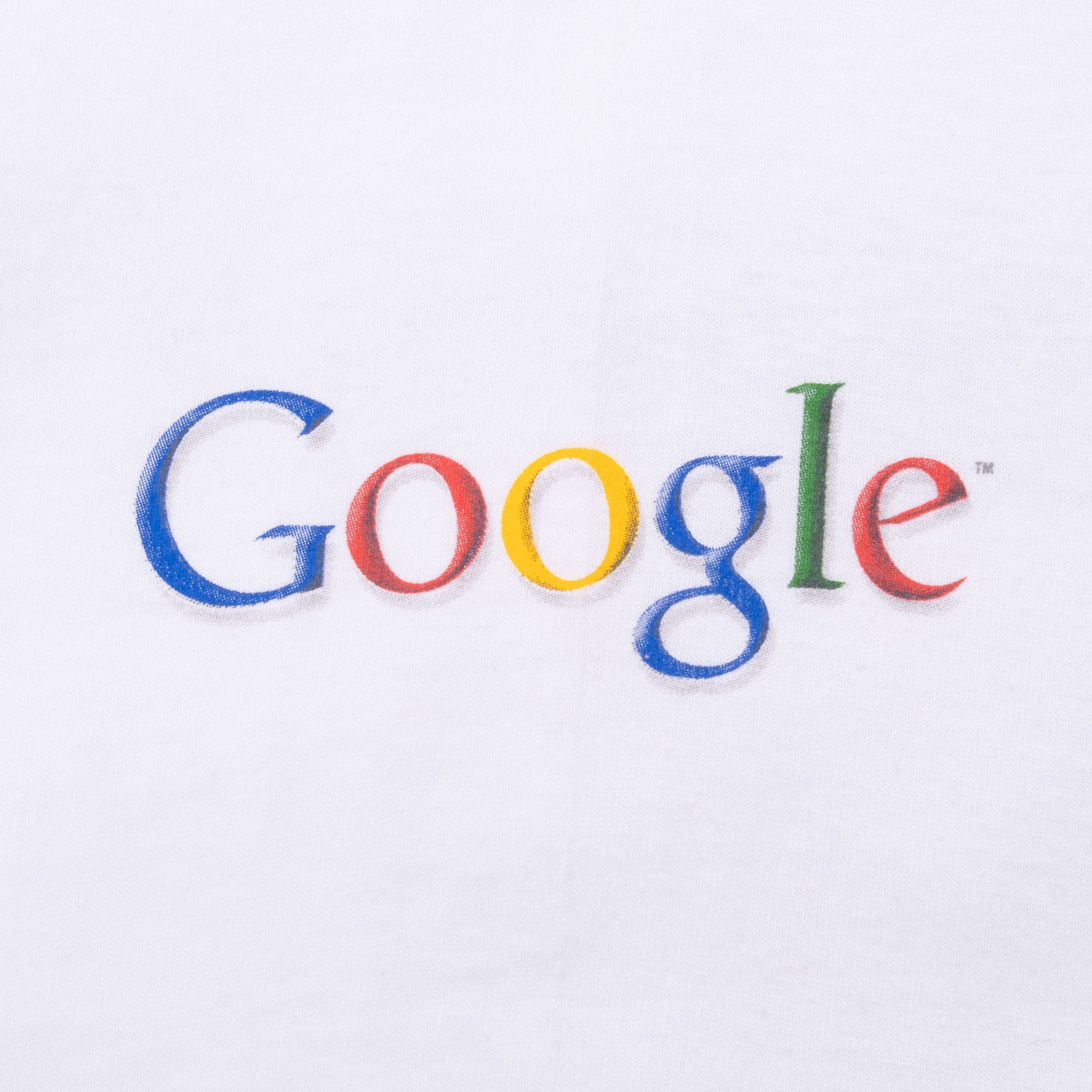 Vintage Google I'm Feeling Lucky 2000S Hanes Tee Shirt Size Small