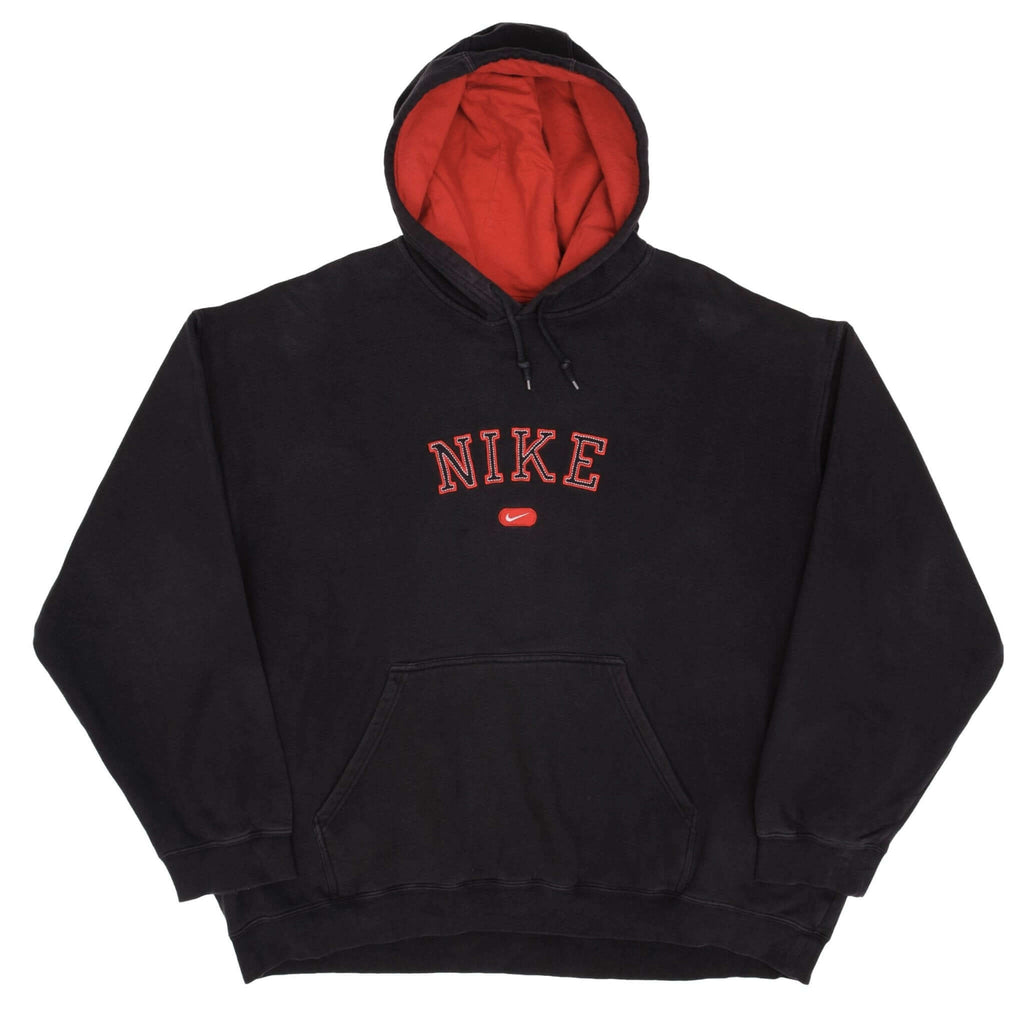 nike black hoodie vintage