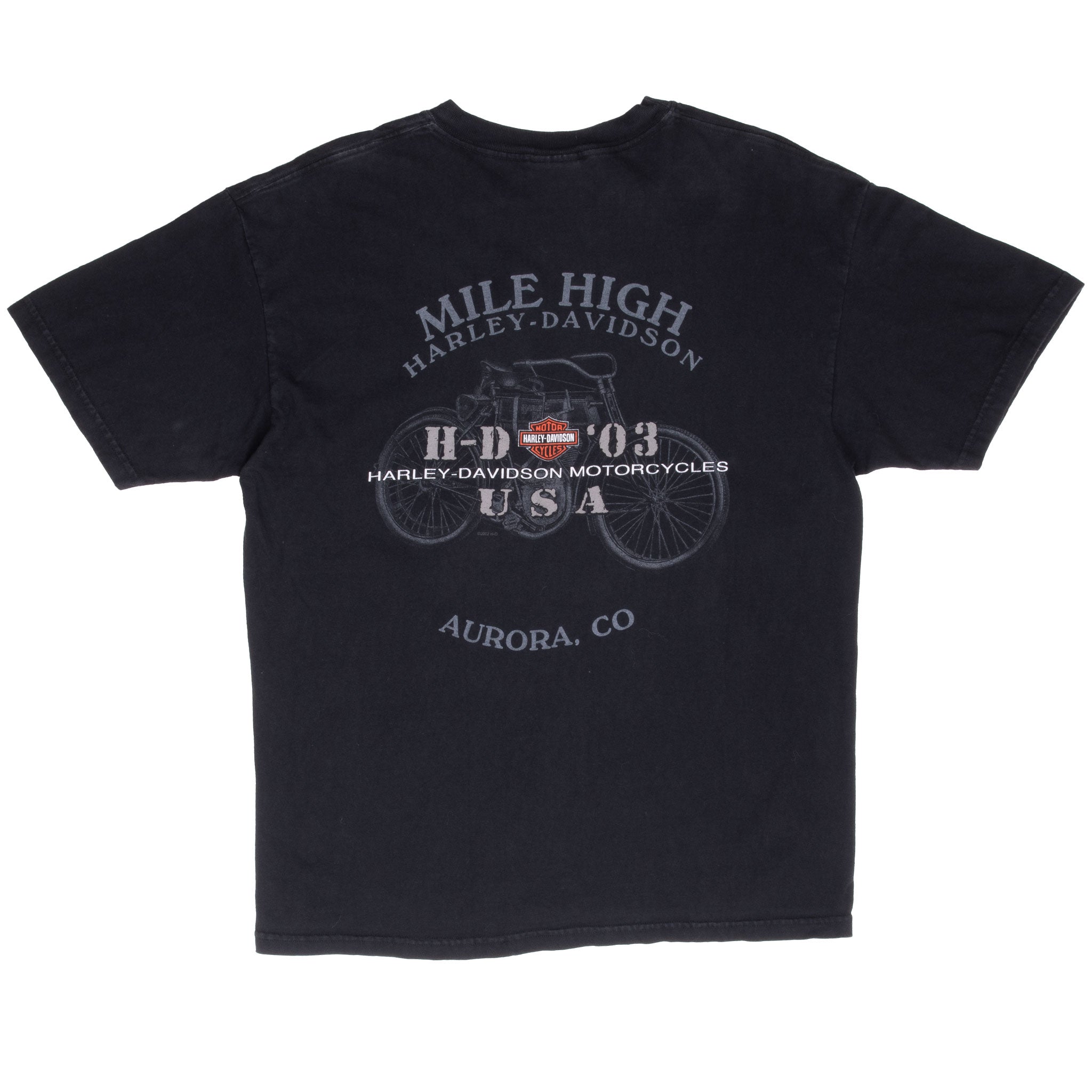 Vintage Harley Davidson 100 Years Anniversary Tee Shirt 2003 Size Large Made In Usa