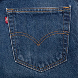 Vintage Levis 517 Bootcut Blue Jeans Indigo 1980S Size 32X33 Made In Usa With A Medium Dark Wash

Size On Tag 33X34 Actual Size 32X33

Back Button #554