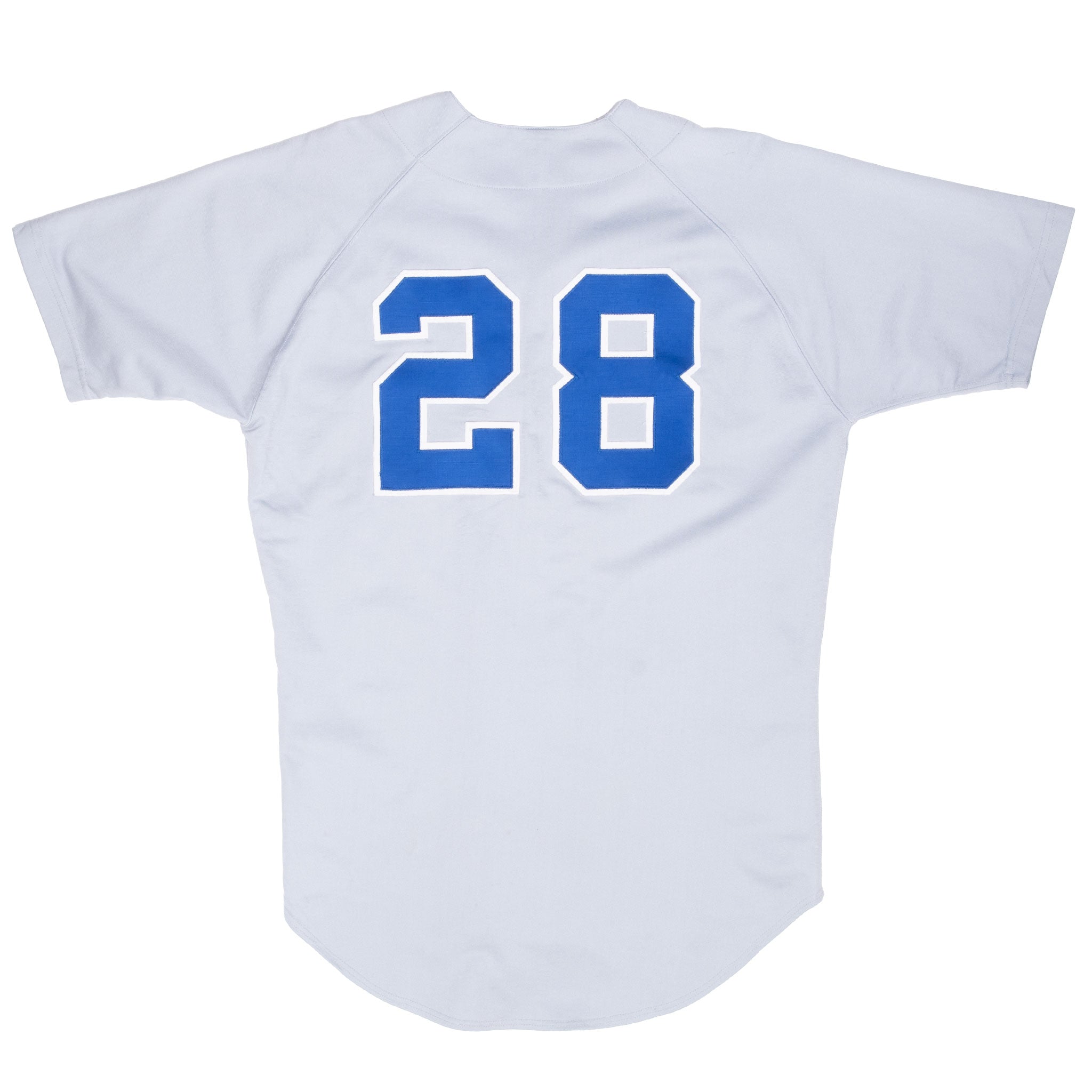 Vintage National #28 Russell Baseball Jersey 1990S Size 42 Made In Usa