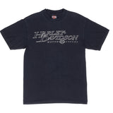 Vintage Harley Davidson Boston 2008 Tee Shirt Size Medium Made In Usa