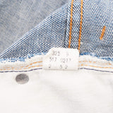 Vintage Levis 517 Bootcut Single Stitch Jeans Indigo 1980S Size W40 L27 Made In Usa With a Medium Wash and Some light Whiskers

Size On Tag 40X30 Actual Size 40X27

Not Original Hem

Back Button #2