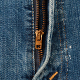 Vintage Levis 517 Bootcut Single Stitch Jeans Indigo 1980S Size W40 L27 Made In Usa With a Medium Wash and Some light Whiskers

Size On Tag 40X30 Actual Size 40X27

Not Original Hem

Back Button #2